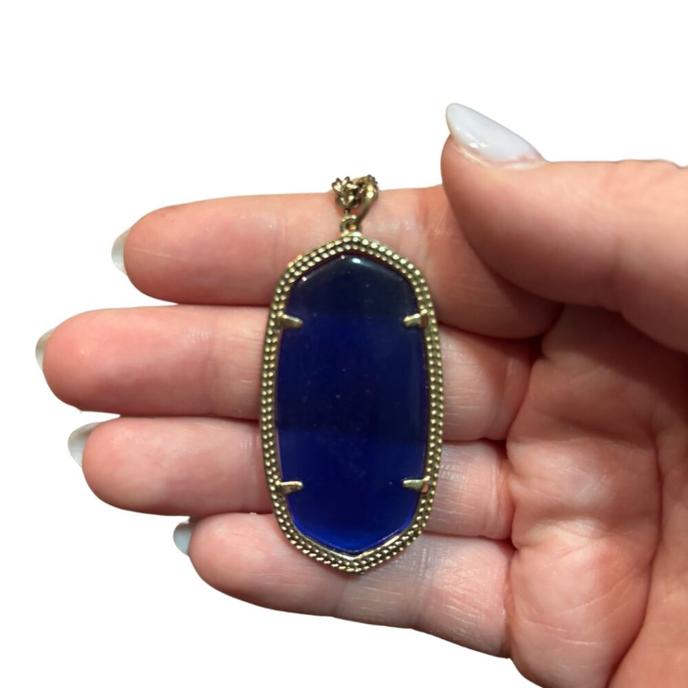 KENDRA SCOTT Elle Necklace in Blue